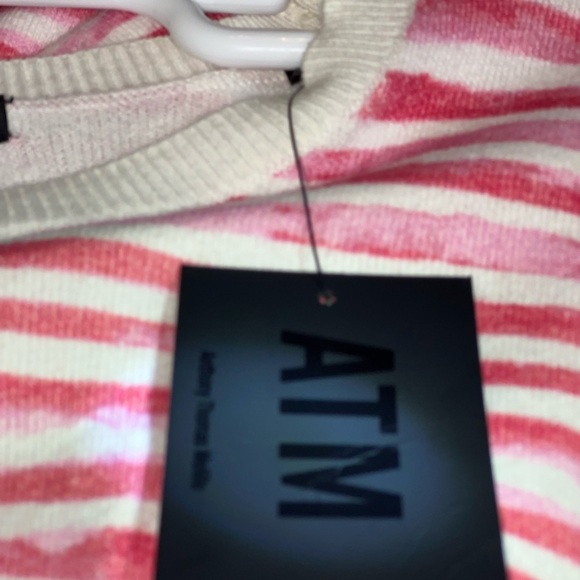 ATM - Anthony Thomas Melillo - cotton cashmere mix raglan sweater Women’s Size S - Picture 3 of 8